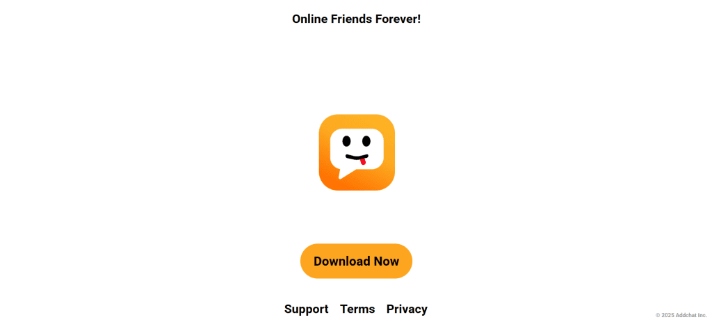 addchat image showing random video chat platform with anonymous pairing system and live face to face interactions with strangers online