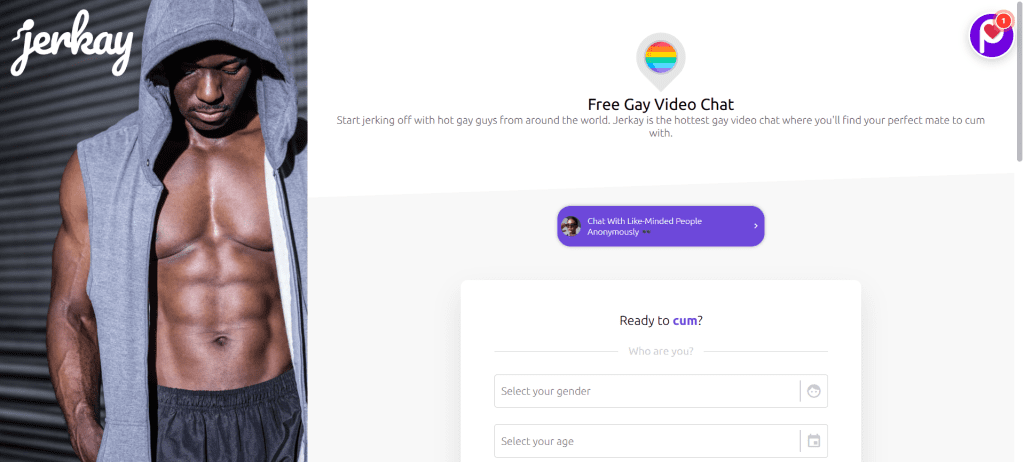 jerkay image showing adult cam to cam platform with live video chat and real time face to face interactions online