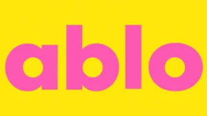 Ablo logo for international chat, live messaging, and worldwide online communication with strangers.