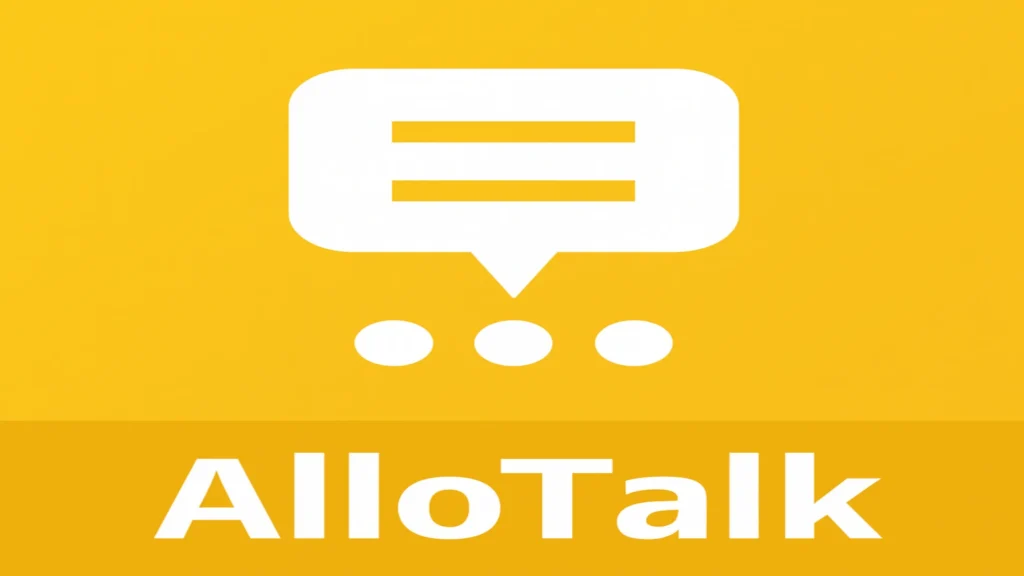 AlloTalk logo for free random webcam chat, anonymous pairing system, and real-time video interactions with strangers.