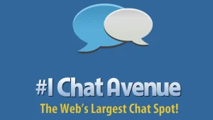 Chat Avenue logo for anonymous chat platform, stranger chat community, and online video chat brand