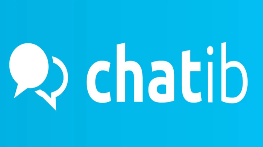 Chatib logo for free stranger chat, online chat rooms, and real-time global messaging.