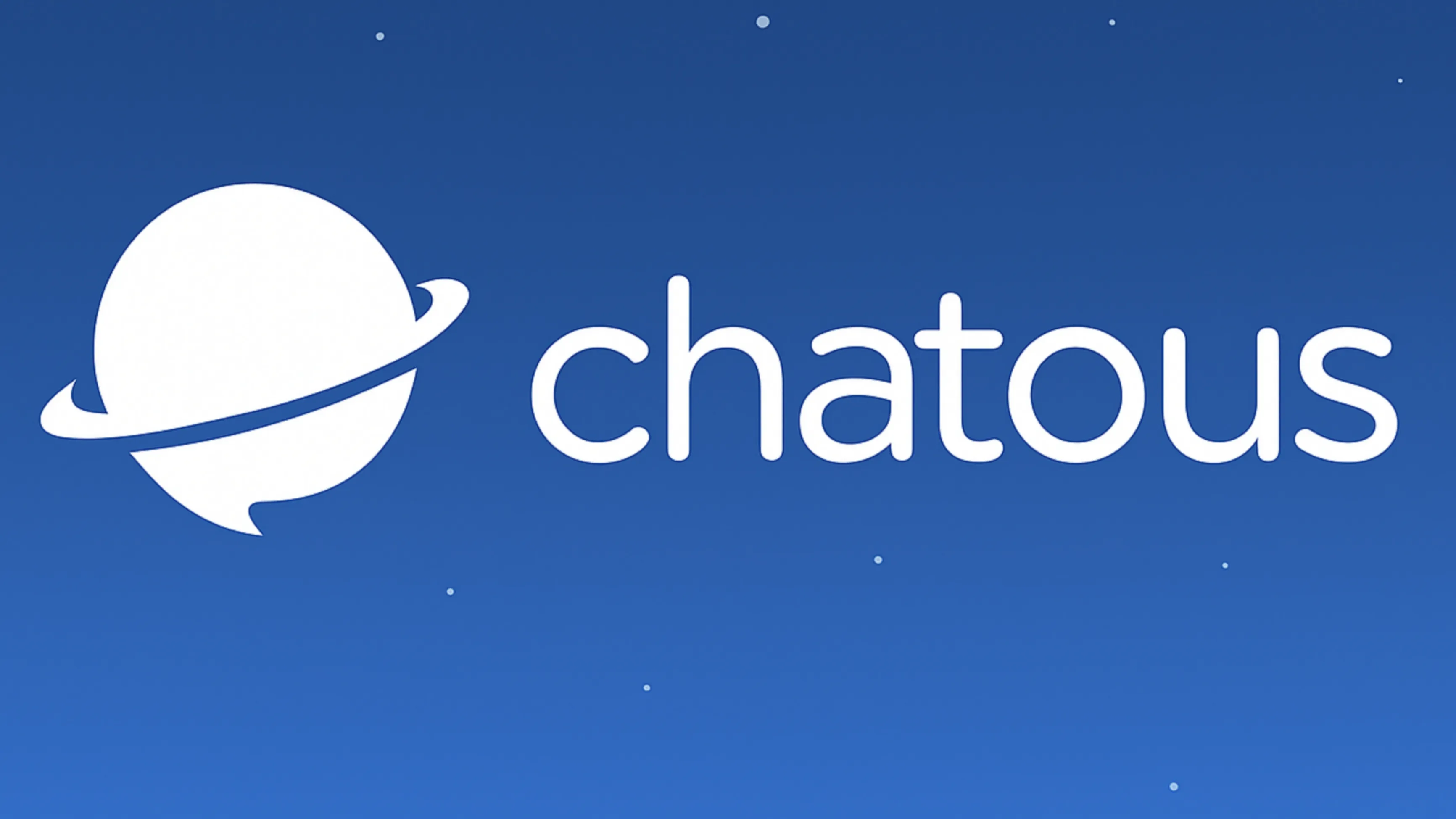 Chatous logo for anonymous chat platform, stranger chat brand, and online video chat community
