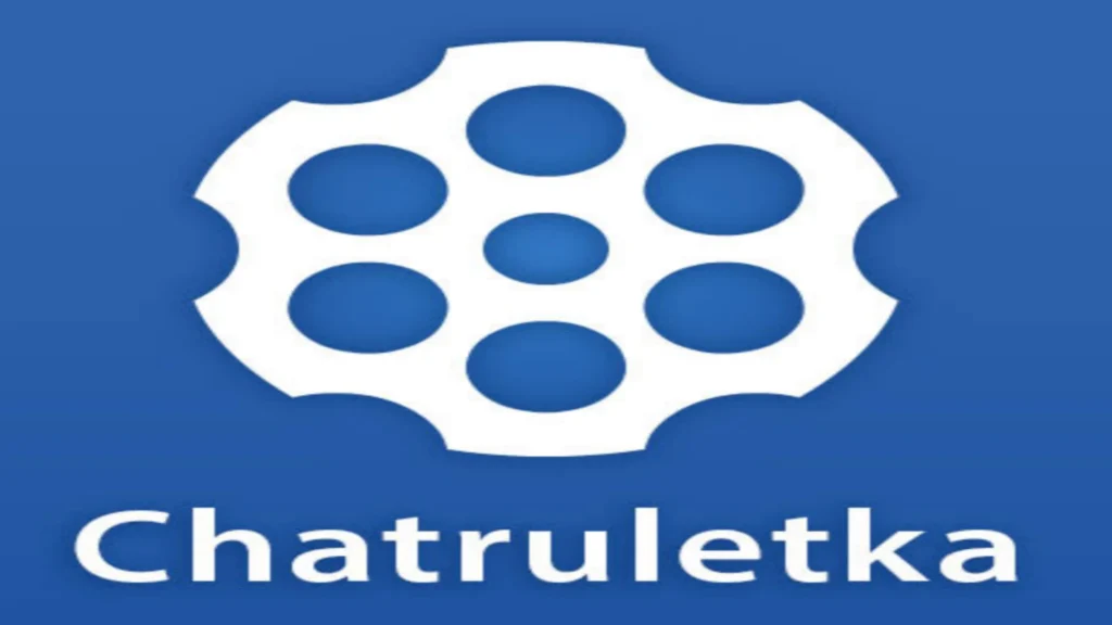 Chatruletka logo for free webcam chat, random pairing system, and real-time video interactions with strangers.