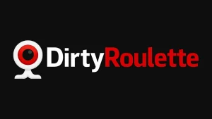 DirtyRoulette logo for adult cam chat, random pairing, and real-time face-to-face video encounters with strangers.