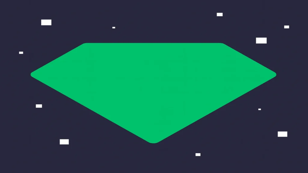 Emerald Chat logo for moderated random video chat, secure pairing system, and real-time webcam interactions with strangers.