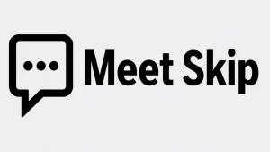 MeetSkip logo for free random webcam chat, global video interactions, and real-time pairing with strangers.
