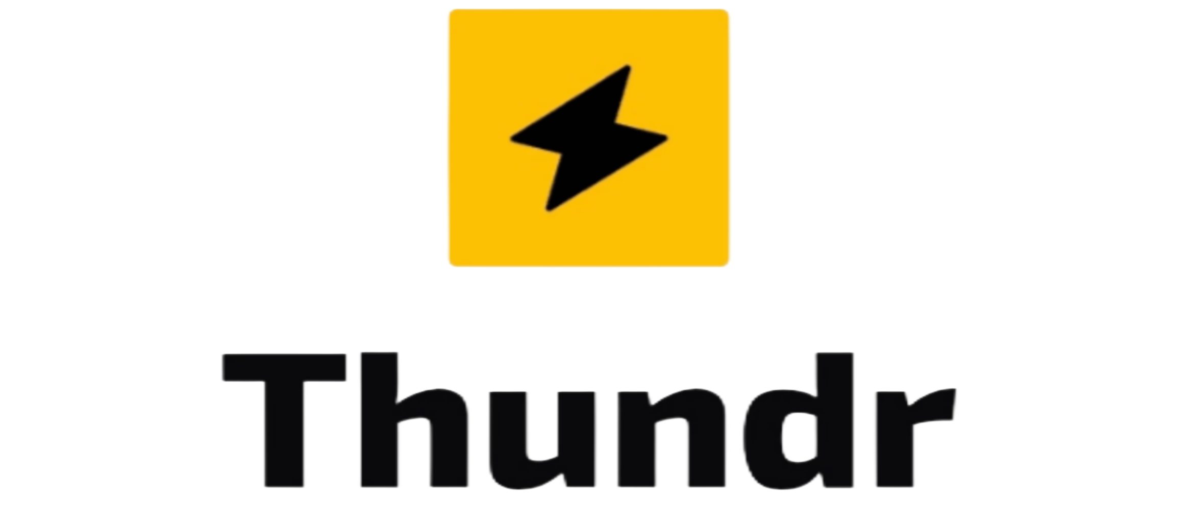 Thundr – fast video chat logo for random cam matches and instant online conversations