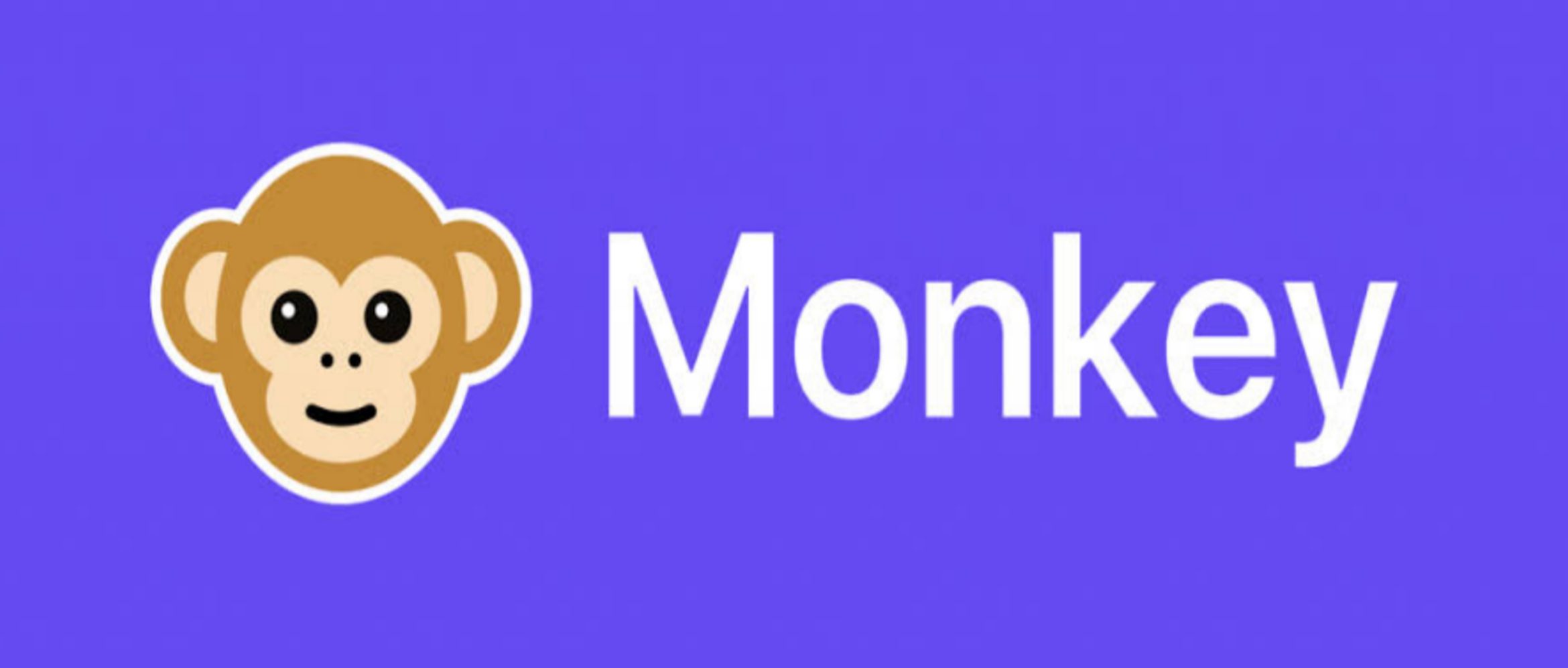 Monkey – social video chat app logo for fun random cam interactions