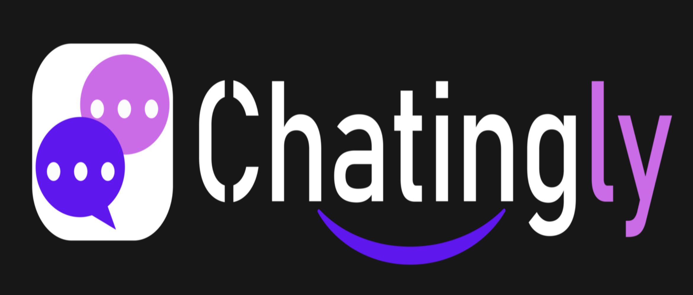 Chatingly – online cam chat logo for random video interactions with strangers