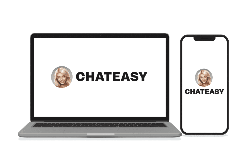 Chateasy interface showing live cam chat, 1v1 webcam matching, anonymous chat options, and online video chat community for meeting strangers