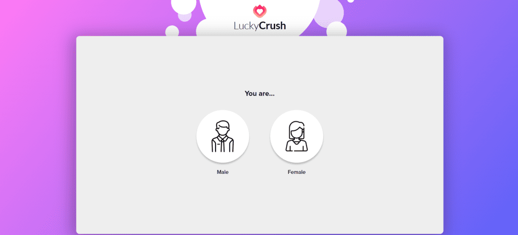 LuckyCrush random video chat platform that pairs men with women instantly for live cam-to-cam conversations and flirty online interactions.