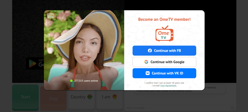 OmeTV random video chat platform for fast cam-to-cam conversations, meeting strangers online, and connecting instantly without registration.