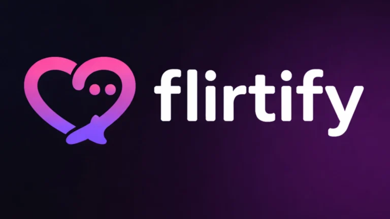 flirtify concept image illustrating online video chat platform with random pairing system and safe moderated video chat features