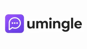 umingle concept image illustrating Omegle alternative style random chat site with stranger video chat matching and safe moderated video chat